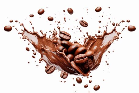 coffee-splash-with-coffee-beans-white-background